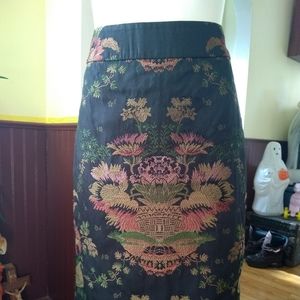 Size 6 skirt. Asian influenced design.